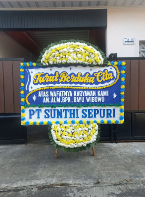 Papan Bunga Duka di Bulang